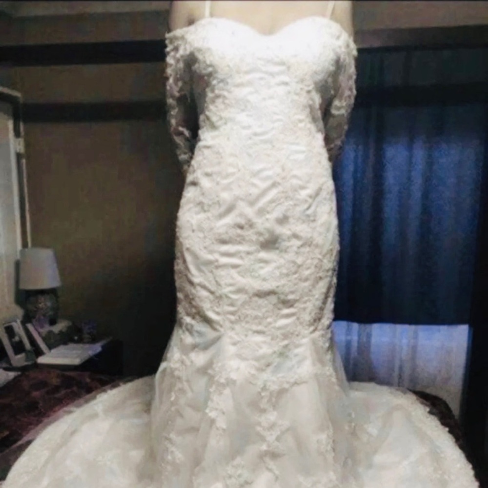 MERMAID FLORAL WEDDING DRESS